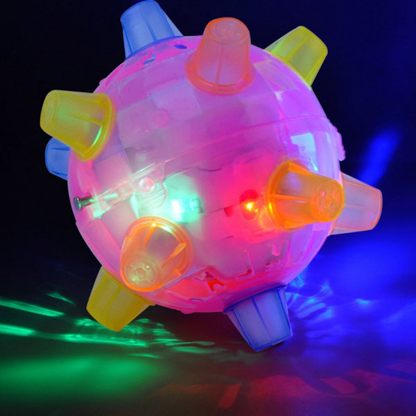 Springender LED Aktivierungs Ball für Hunde