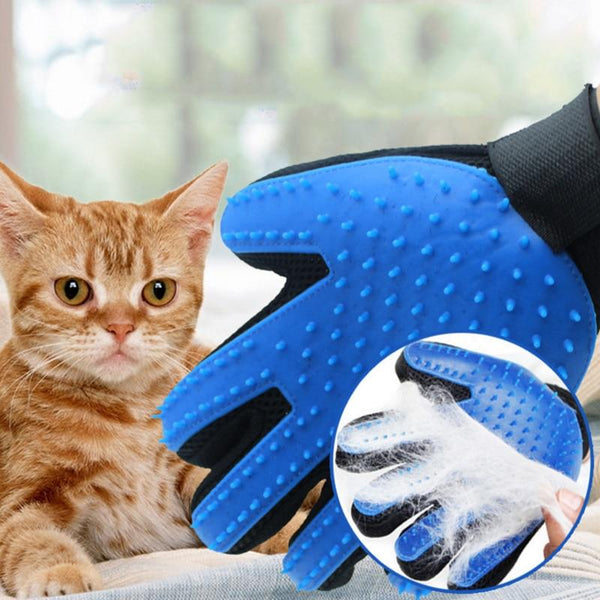 Fellpflege-Handschuh für Katzen & Hunde