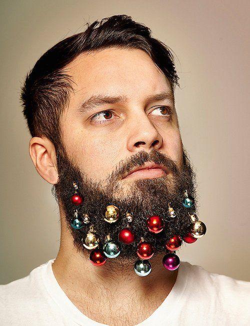 Beard Christmas decorations
