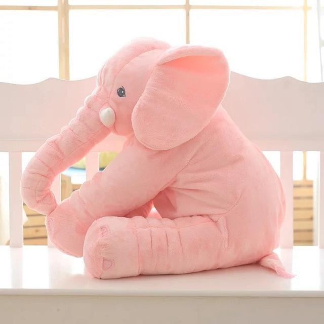  40cm / Pink Plüsch Elefant Schlafkissen