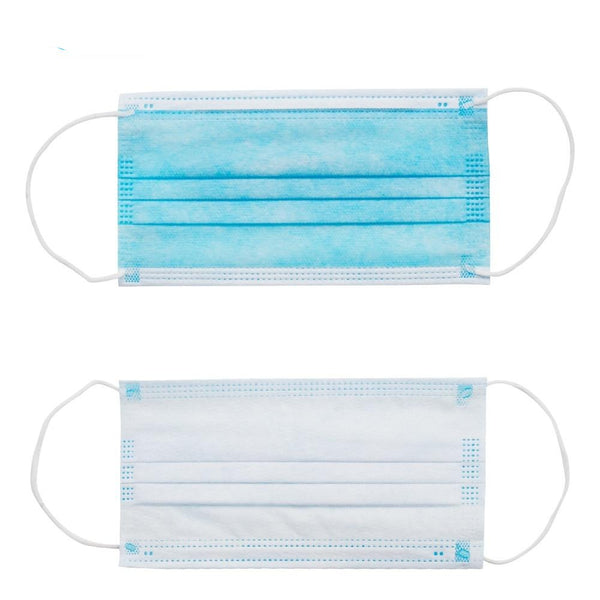 50 disposable breathing masks mouth and nose protection