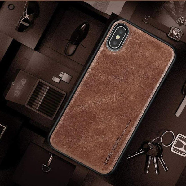 iPhone leather case protective cover
