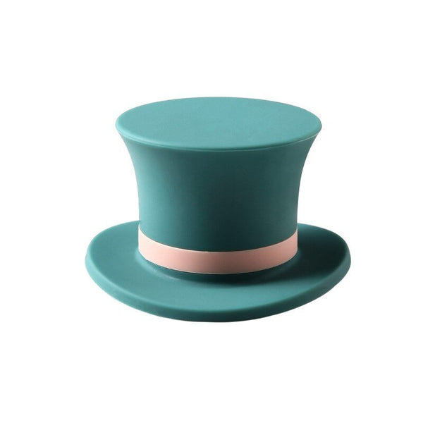 Reusable silicone cylinder hat wine cork