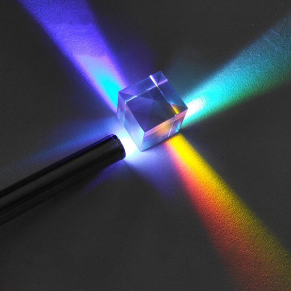 Optical prism cube