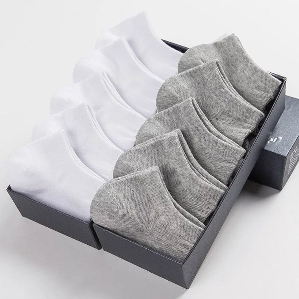 5 pairs of women's plain ankle socks