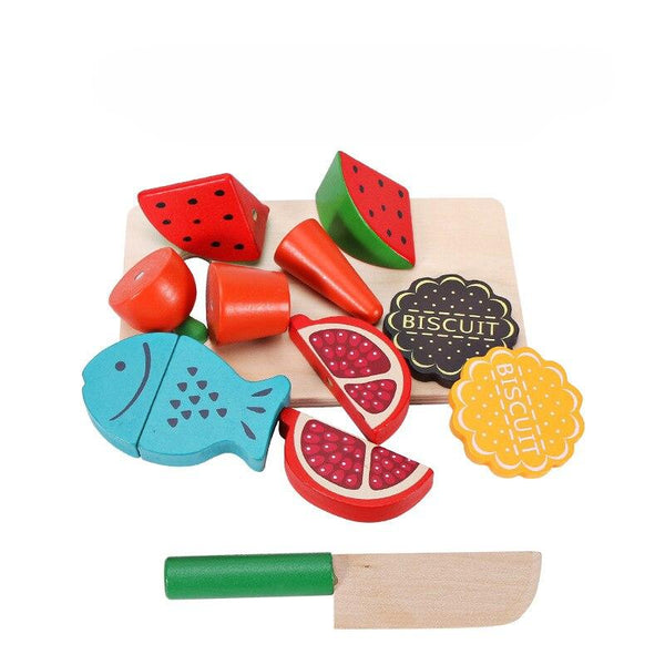 Montessori wooden kitchen toys