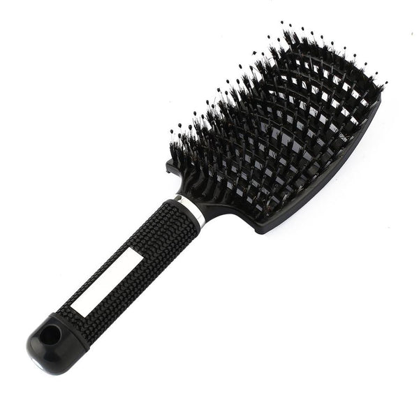 Detangling hair brush without pulling