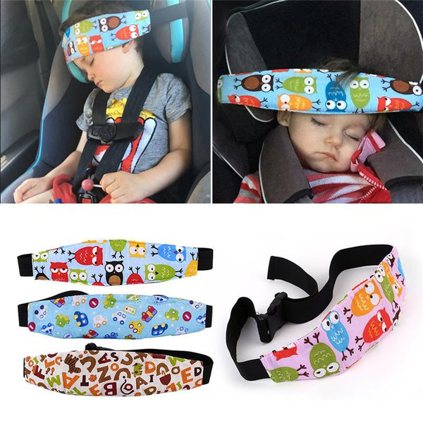 Children's car headrest