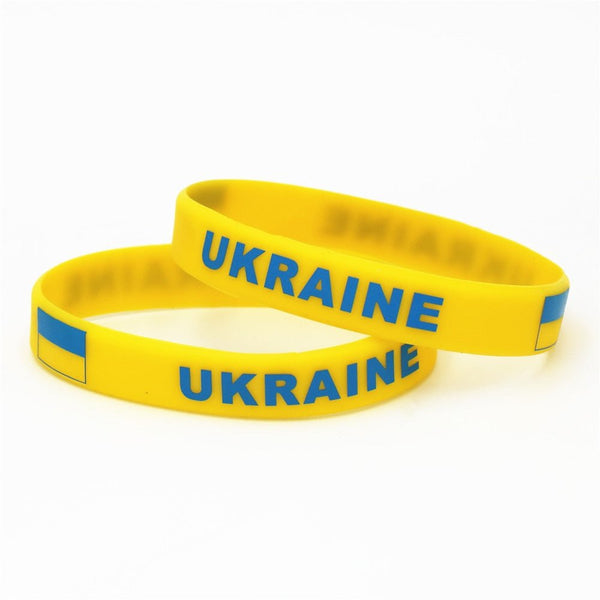 Elastic silicone bracelet Ukraine