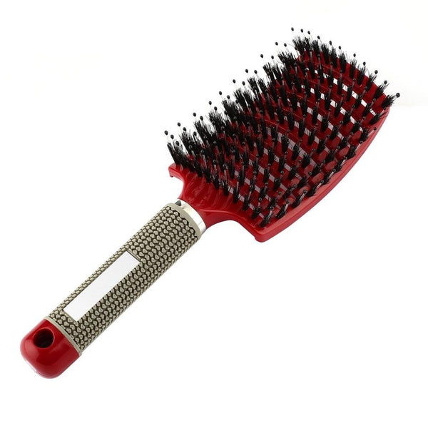 Detangling hair brush without pulling