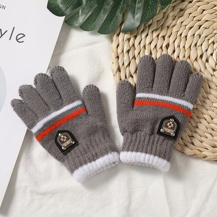 4 Paar Kinder Wollhandschuhe - Winterhandschuhe Bun Produktbild-Vorschau 11