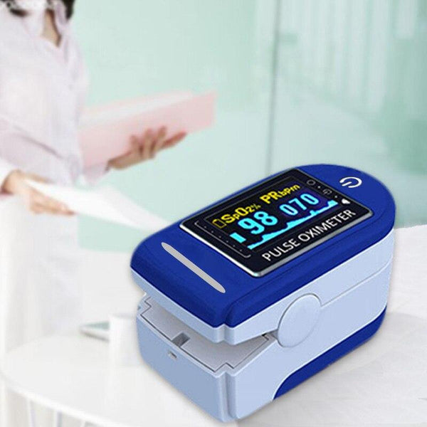 Pulse Oximeter Finger Oximeter Heart Rate Monitor & Oxygen Saturation