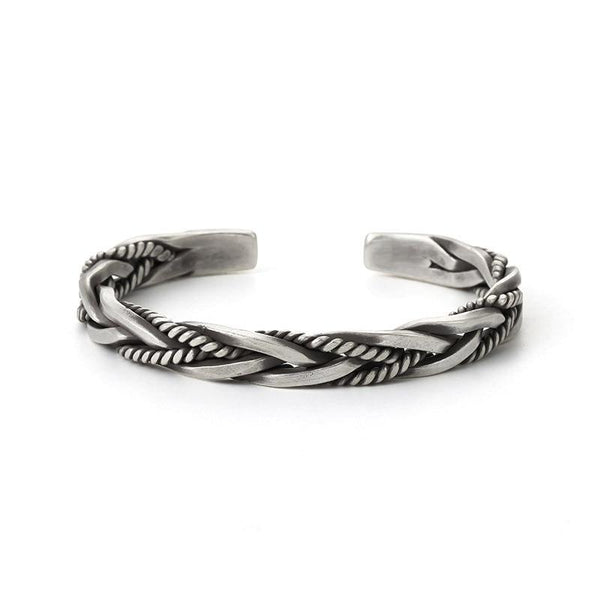 Open Handmade Twist Weave Bracelet for Men