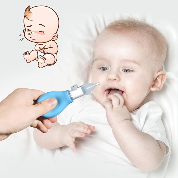Silicone baby nasal aspirator