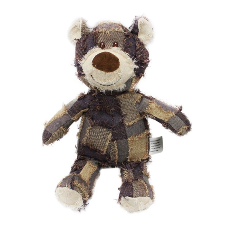 Bite-resistant dog plush toy teddy bear
