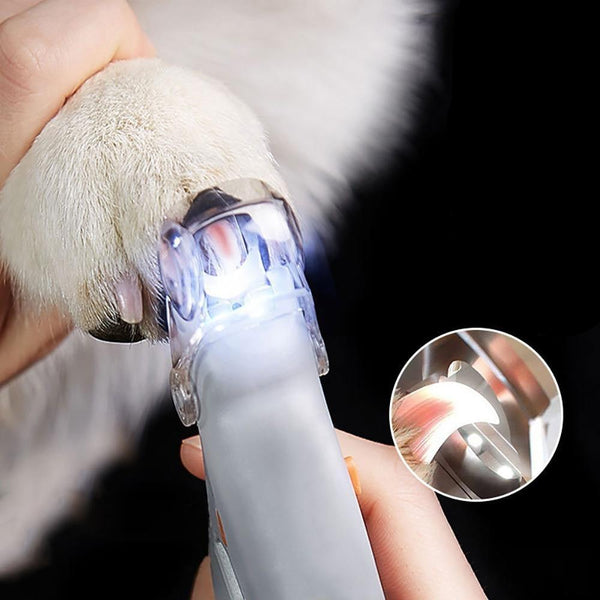 Cats & dogs claw trimmer with LED light