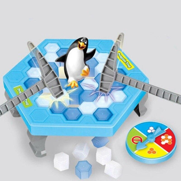 Pinguin Eisblock Spiel