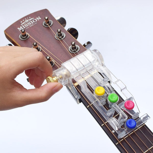 Learn to play the guitar yourself, practice aids