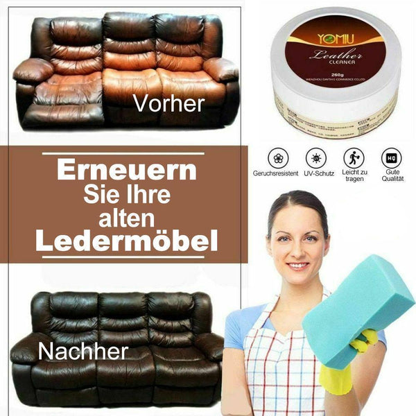 Multifunctional cleaning agent for leather and furniture