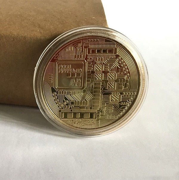 Physical Bitcoin coin