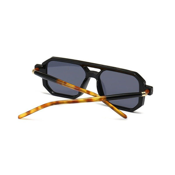 Retro unisex sunglasses with square lenses