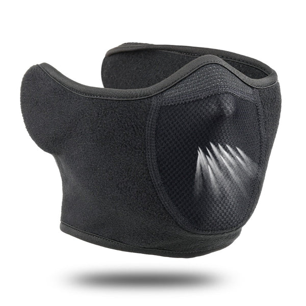 Breathable winter cycling face mask