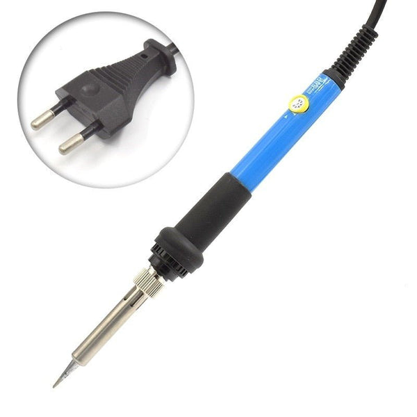 Soldering iron with adjustable temperature