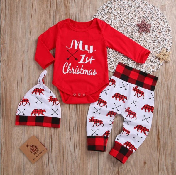 Weihnachtsoutfit "My 1st Christmas"