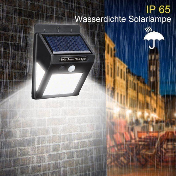 LED solar lamps outdoor wall light with motion sensor