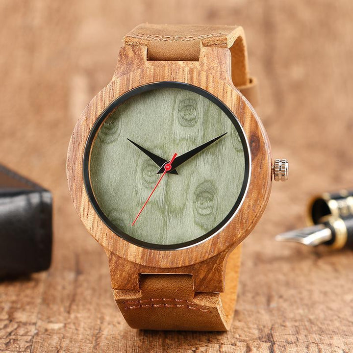  Armbanduhr aus Holz