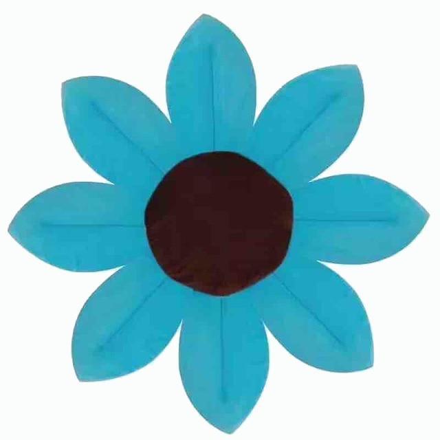  Blue Badewanneneinsatz faltbare Blume für Waschbecken