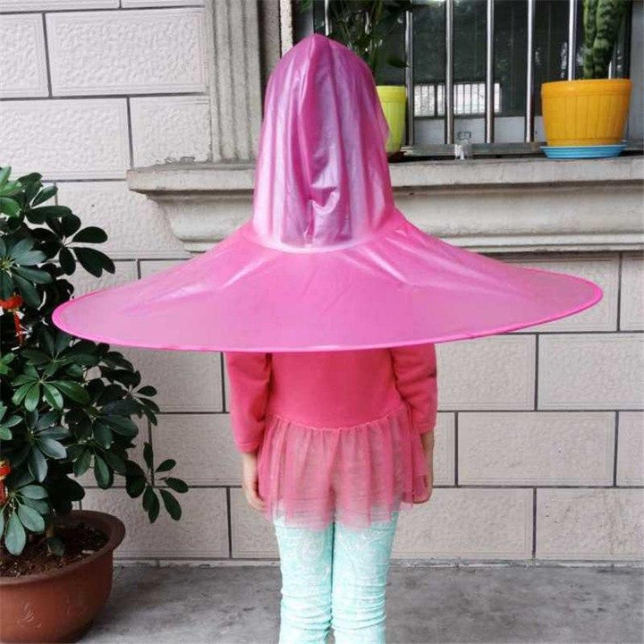  Pink Regenmantel Schirm