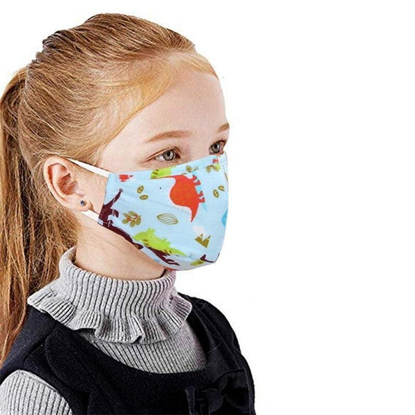 Waschbare Atemschutz Maske für Kinder aus Baumwolle