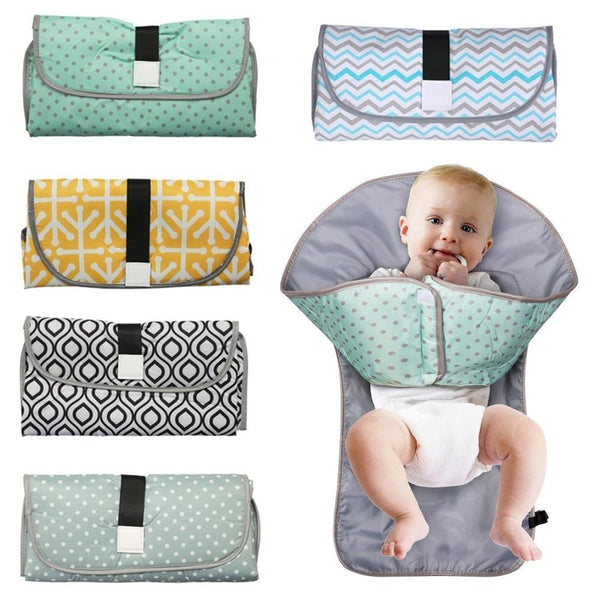 Portable baby changing mat