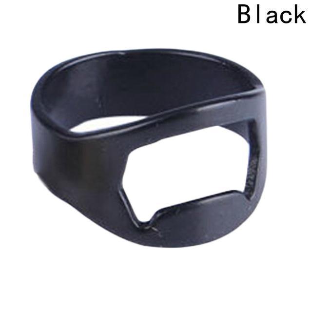  Schwarz Flaschenöffner Ring