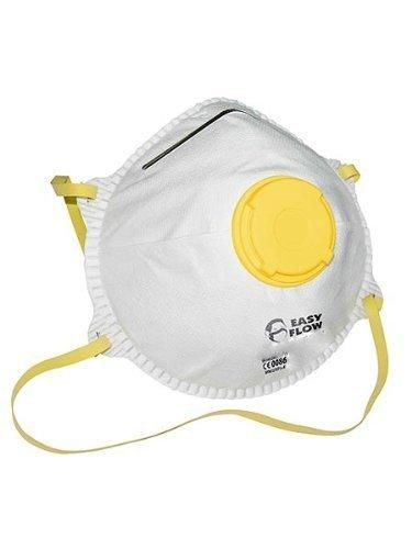 10x FFP1 Atemschutzmaske mit Ventil Feinstaubmaske Partikelmaske Staubmaske